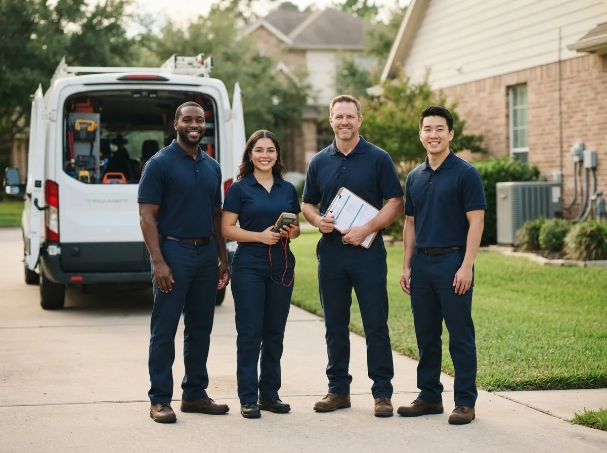 Certified HVAC technician near Cornell, WI